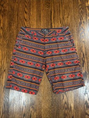 Vintage Y2K Western Patterned Shorts